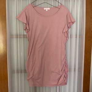 Bhome Maternity Tops Flying Shorts Sleeve Tshirt